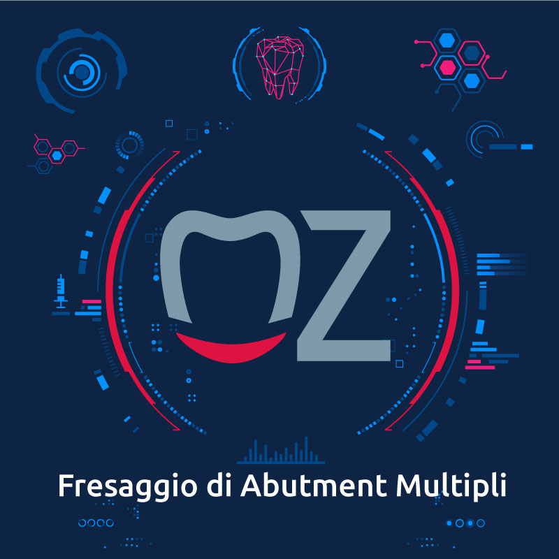 Fresaggio di Abutment Multipli